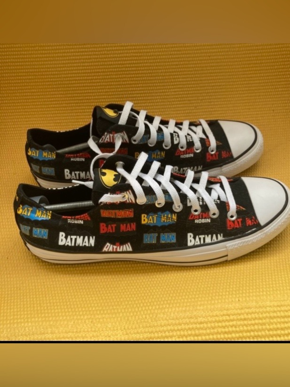 Converse All Star DC Comics Batman 80th Anniverary Sz 13